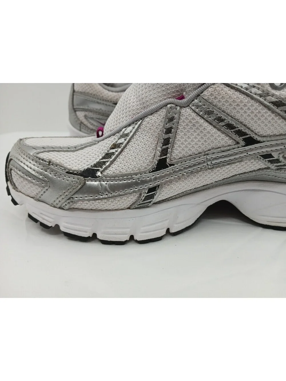 NIKE Air N'sight III BRS 1000 Shoes Womens 9.5 White Low Top Sneakers 318183-101